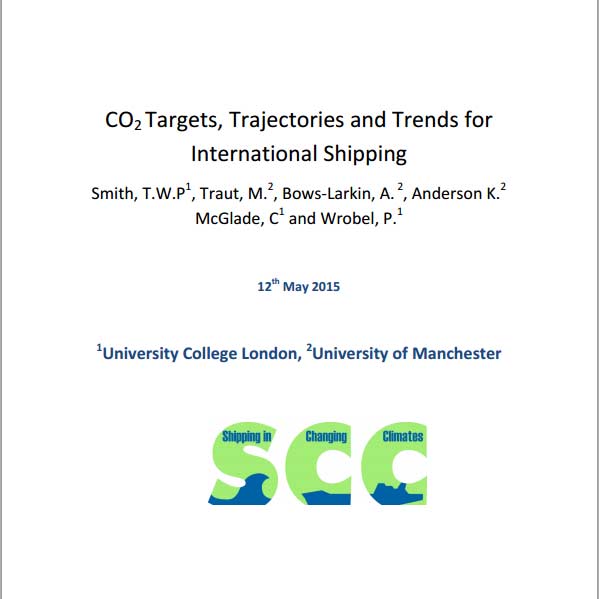 The front cover of an academic paper on CO2 emissions