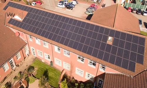 solar panels on houses